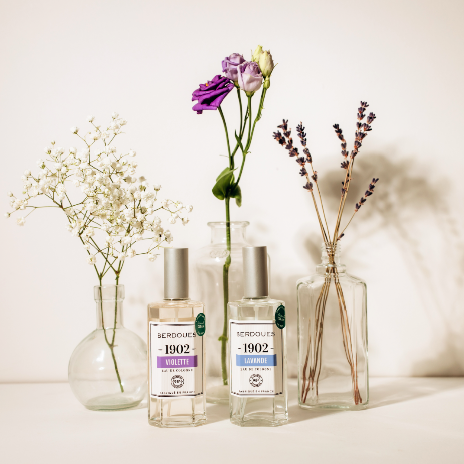 Lot Eaux de Cologne Violette Lavande