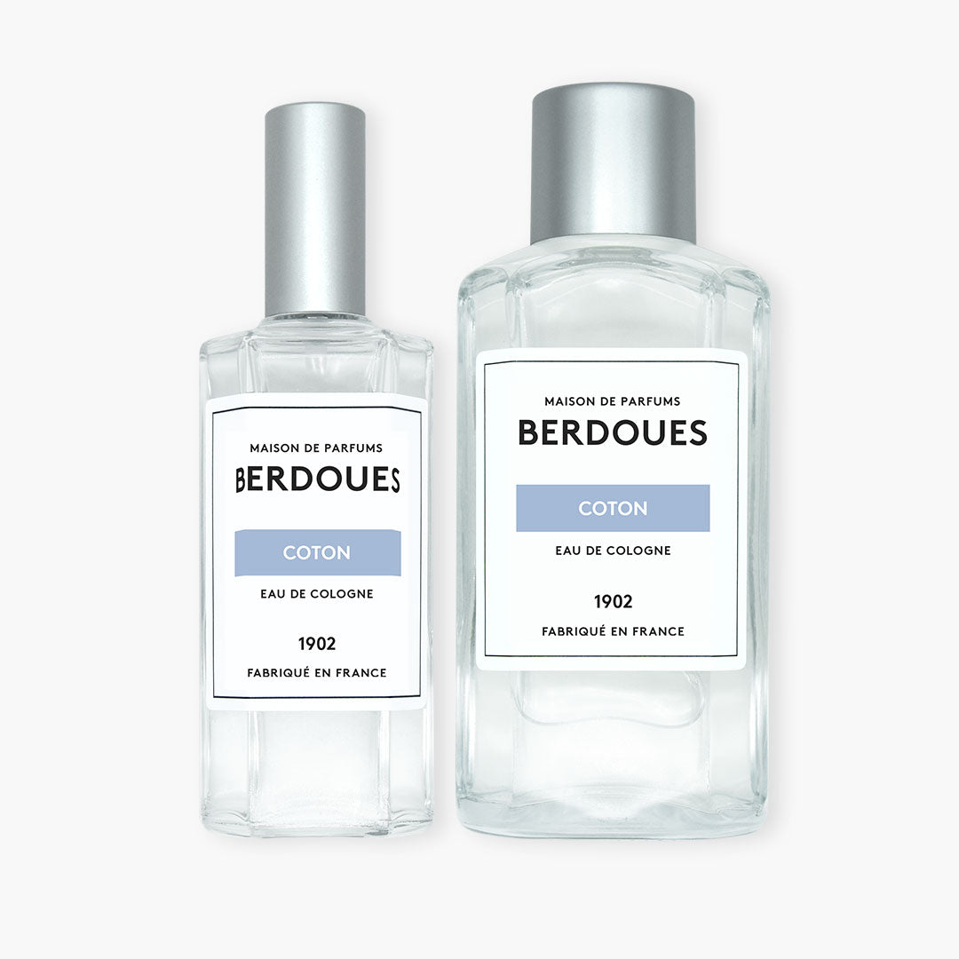 Lot eaux de Cologne Coton