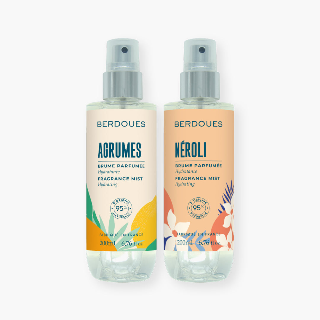 Duo Brumes Hydratantes Néroli et Agrumes