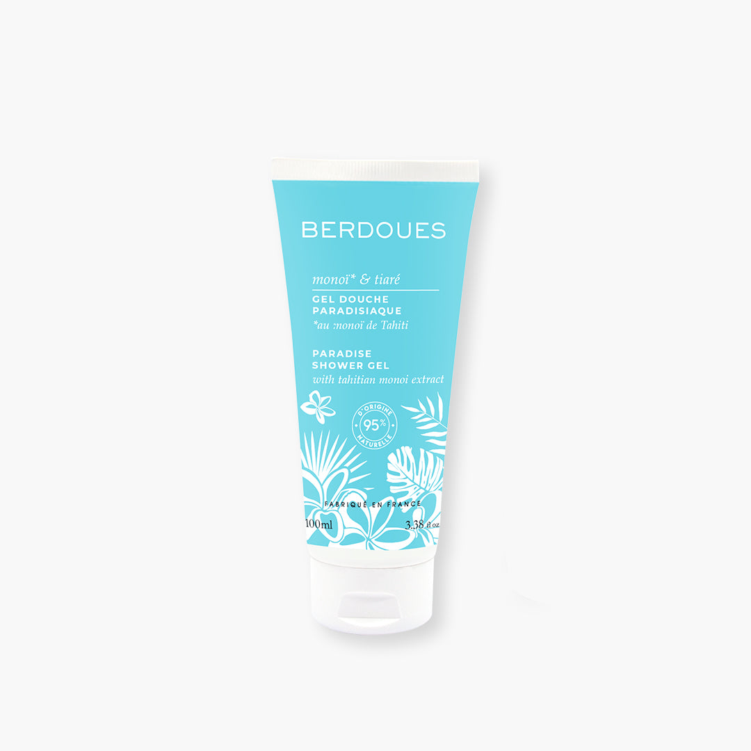 Gel douche Paradisiaque Monoï & Tiaré 100ml