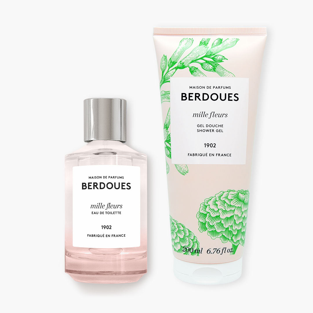 Lot Eau de Toilette et Gel Douche Mille Fleurs